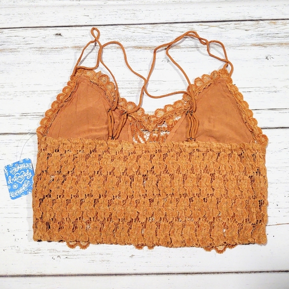 Free People Celine Velvet Bralette - Picture 3 of 6